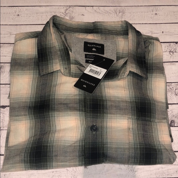 🆕Quiksilver Kyoto Color Long Sleeve Shirt - Picture 5 of 6